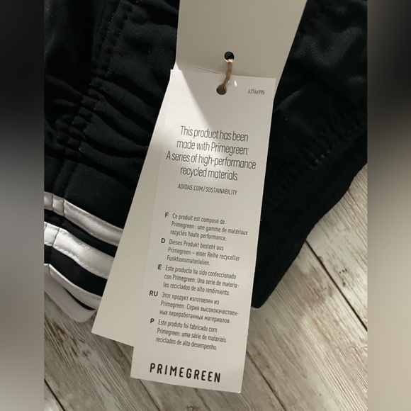 🆕 adidas Women's Primegreen Essentials WarmUp Slim Tapered 3-Stripes Track Pants - Picture 10 of 16